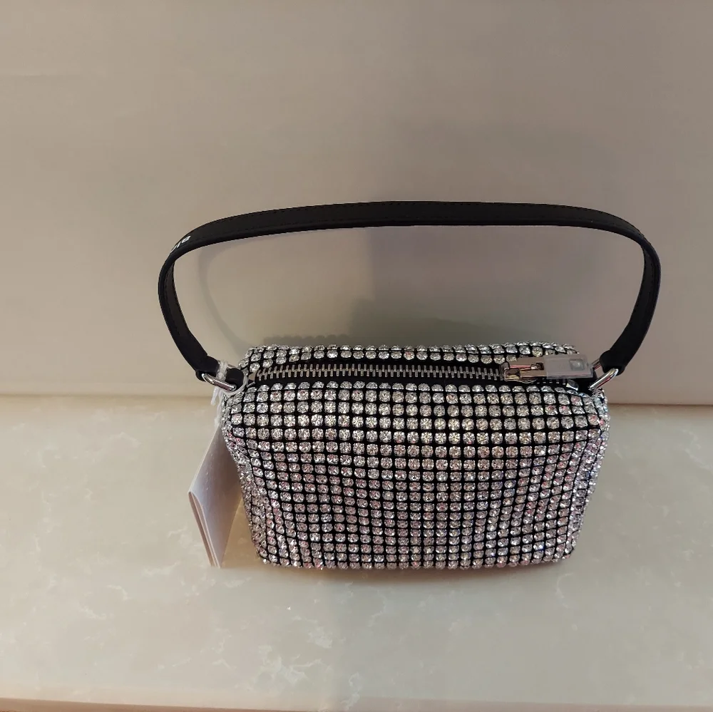 Alexander Wang Heiress rhinestone pouch - Picture 2 of 11